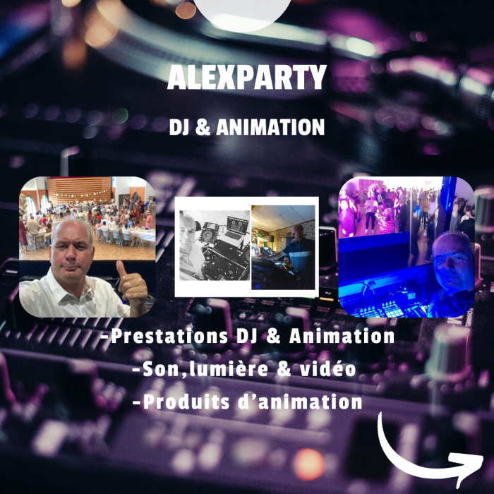 Dj animation alex party